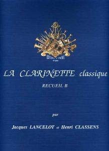 El Clarinete Clasico Parte B - Lancelot,Classens - Ed. Combre Paris