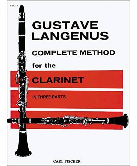 Metodo Completo Clarinete Vol.1 - Langenus - Ed. Carl Fischer