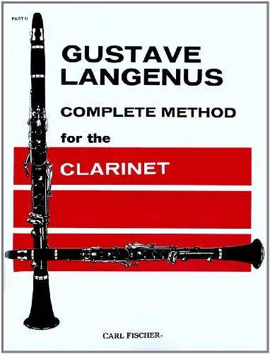 Metodo Completo Clarinete Vol.2 - Langenus - Ed. Carl Fischer