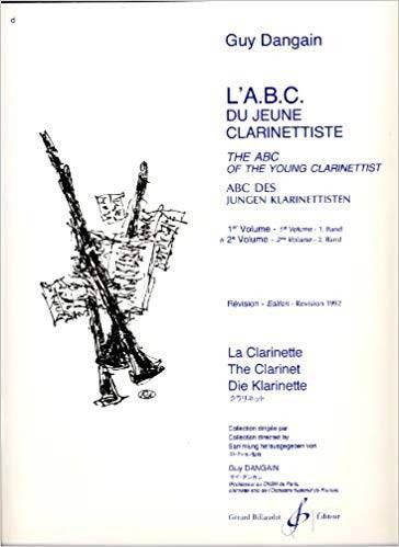 Abc Del Joven Clarinetista Vol.2 -  Dangain - Ed. Billaudot