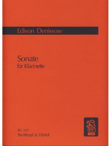 Sonata Clarinete - Denisov - Ed. Breitkopf &amp; Hartel