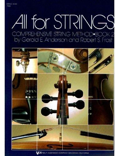 All For Strings Vol.2 Contrabajo - Anderson, Frost - Ed. Kjos