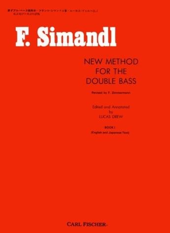 Nuevo Metodo Contrabajo Vol.1 (Rev. Drew) - Simandl - Ed. Carl Fischer