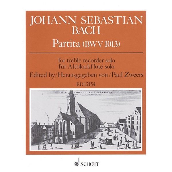 Partita Bwv 1013 Flauta - Bach - Ed. Schott