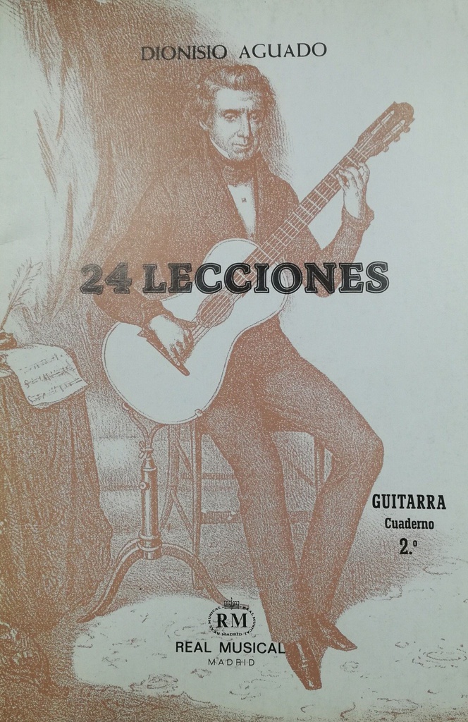 24 Lecciones Vol.2 Guitarra - Aguado - Ed. Real Musical
