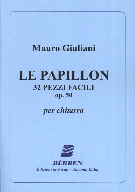 Le Papillon Op.50 Guitarra (Rev. Quattrocchi) - Giuliani - Ed. Berben