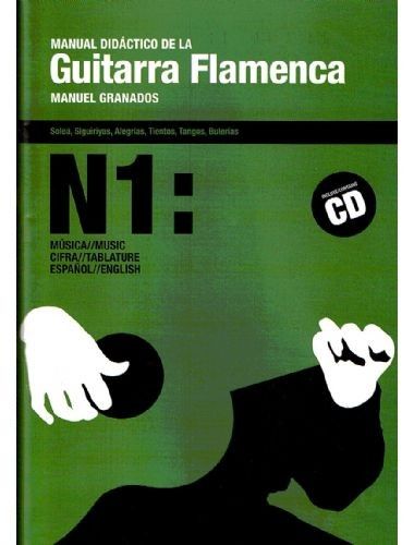 Manual Didactico Vol.1 Guitarra Flamenca Con Cd - Granados - Ed. Ventilador Music