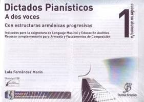 Dictados Pianisticos A Dos Vocesvol.1 - Fernandez Marin - Ed. Enclave Creativa