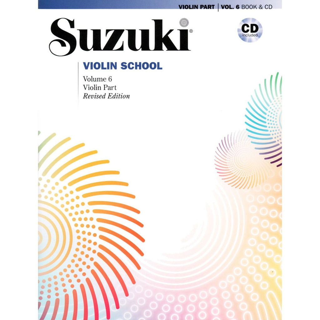 Metodo Violin Suzuki Vol 6 + Cd Edicion Revisada