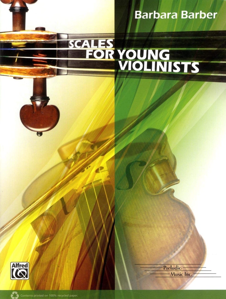 Scales For Young Violinist - Barber - Ed. Alfred