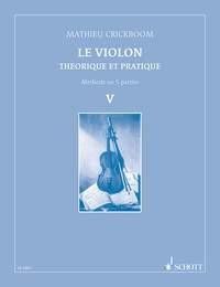 El Violin  Vol.5 - Crickboom - Ed. Schott Freres