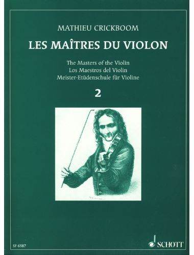 Les Maitres Du Violin Vol.2 - Crickboom - Ed. Schott