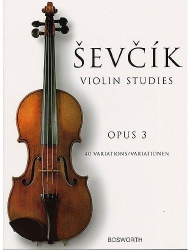 Estudios Op.3 Violin - Sevcik - Ed. Bosworth