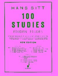 100 Estudios Op.32 Vol.4 Violin - Sitt - Ed. Schott