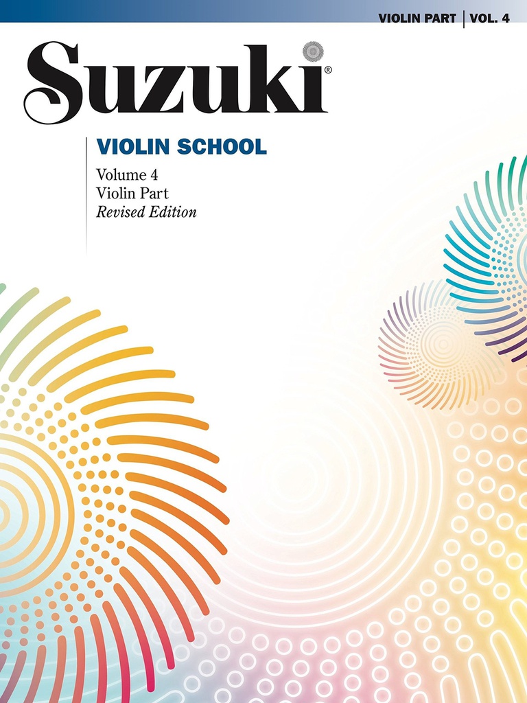 Metodo Suzuki Violin Vol.4 Edicion Revisada Sin Cd - Ed. Summy Birchard