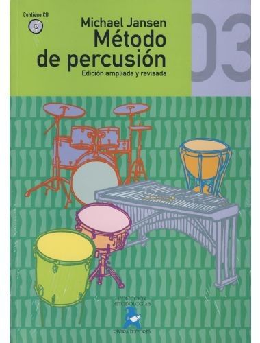 Metodo Percusion Vol.3 - Jansen - Ed. Impromptu