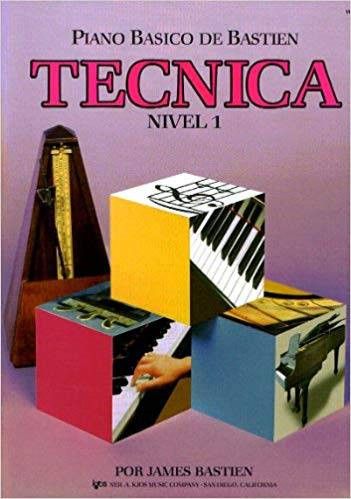 Piano Basico Tecnica Nivel 1 - Bastien - Ed. Kjos