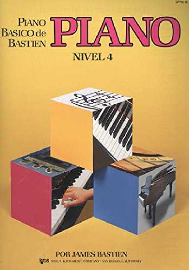Piano Basico Recital Nivel 4 - Bastien - Ed. Kjos