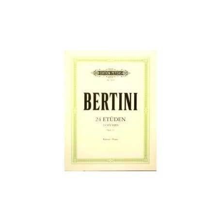Estudios Piano Op.32 - Bertini - Ed. Peters