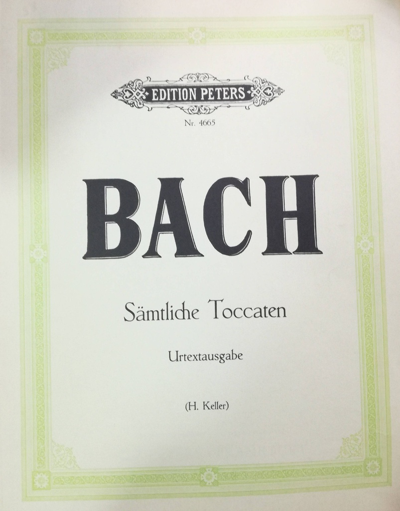 7 Toccatas Piano - Bach