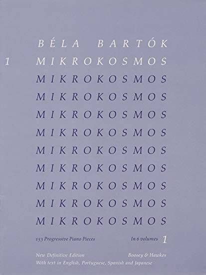 Mikrokosmos Vol.1 Piano - Bartok - Ed. Boosey &amp; Hawkes