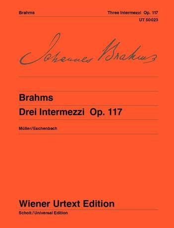 2 Intermezzos Op.117 Piano - Brahms
