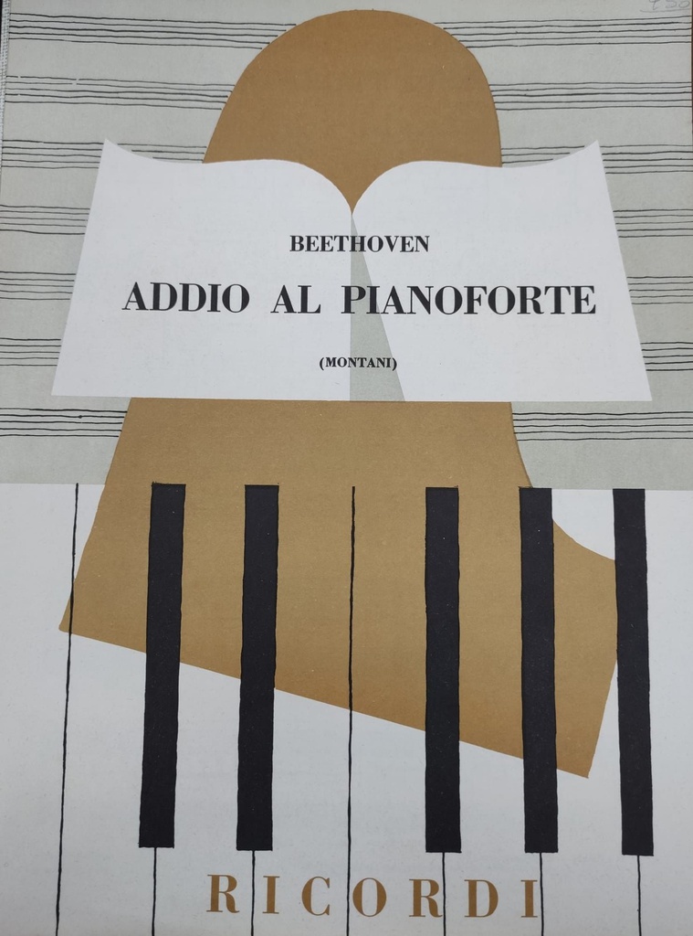 Adios Al Piano (Rev. Montani) - Beethoven - Ed. Ricordi