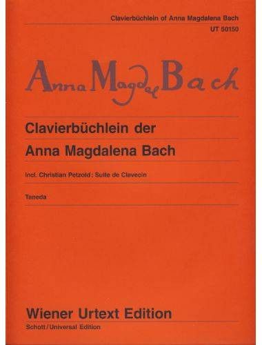 Album Anna Magdalena Piano (Rev. Taneda) - Bach - Ed. Wiener Urtext