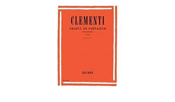 Gradus And Parnassum Vol.3 Piano (Rev. Cesi, Marciano) - Clementi - Ed. Ricordi