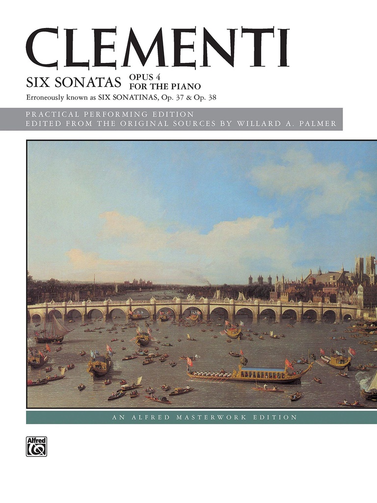 6 Sonatas Op.4 Piano - Clementi  - Ed. Alfred