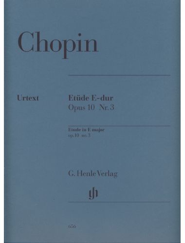 Estudio Mi Mayor Op.10 Nº3 Piano - Chopin - Ed. Henle Verlag