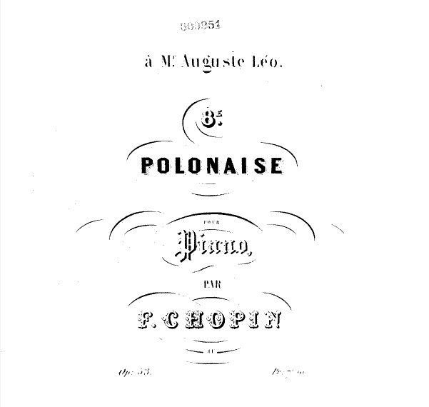 Gran Polonesa Op.53 Piano - Chopin - Ed. Musica Moderna