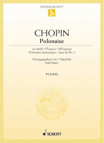 Polonesa Op.26 Nº1 Piano - Chopin - Ed. Musica Moderna