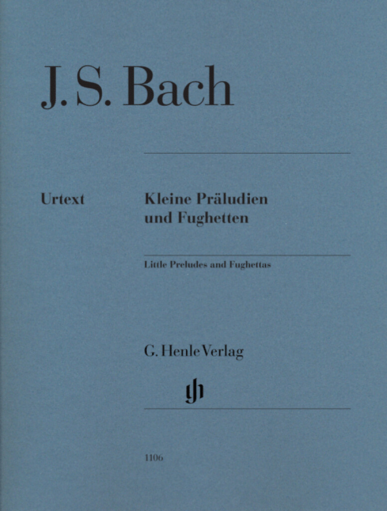Pequeños Preludios Y Fugas Urtext - Bach - Ed. Henle Verlag