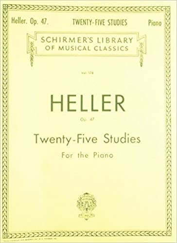 25 Estudios Op.47 Piano - Heller - Ed. Schirmer