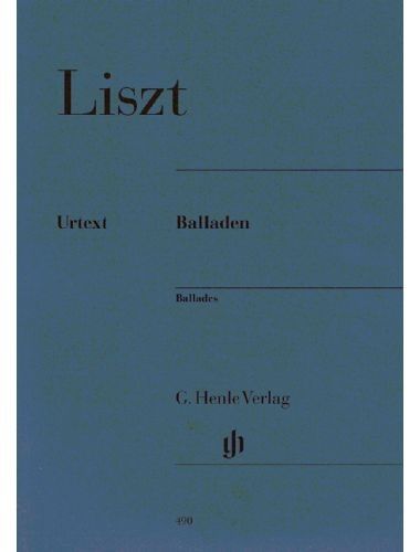 Baladas Piano - Liszt - Ed. Henle Verlag