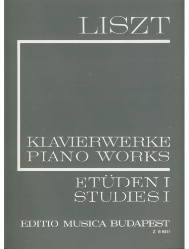 Estudios Vol.1 Piano - Liszt - Ed. Editio Musica Budapest