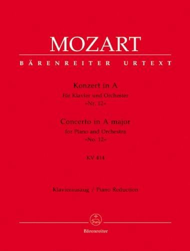 Concierto Nº12 Kv 414 Para 2 Pianos - Morzart - Ed. Barenreiter