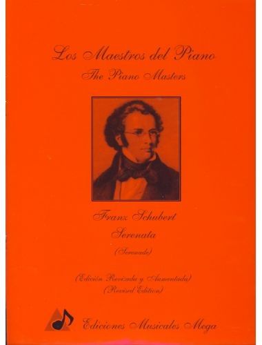 Serenata Piano - Schubert - Ed. Ediciones Musicales Mega
