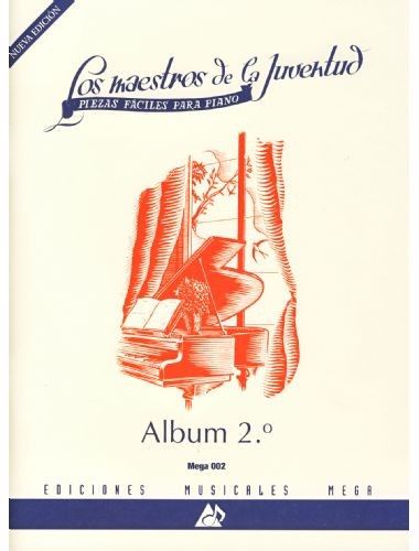 Los Maestros De La Juventud Vol.2 Piano - Ed. Mega