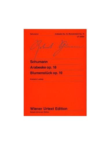 Arabeske Op.18 Y Blumenstuck Op.19 Piano (Rev.Draheim, Ludwig) - Schumann - Ed. Wiener Urtext