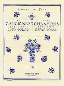 7 Canciones Populares Españolas Piano - Falla - Ed. Max Eschig
