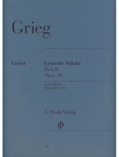 Piezas Liricas Op.38 Vol.2 Piano - Grieg - Ed. Henle Verlag
