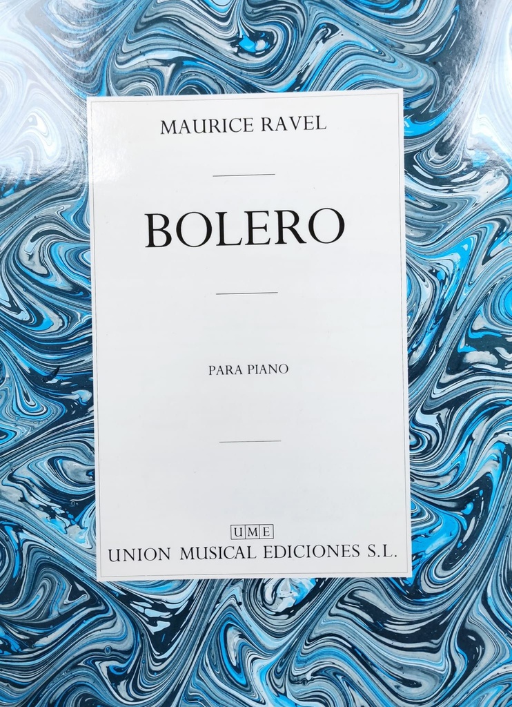 Bolero Piano - Ravel - Ed. Union Musical Ediciones