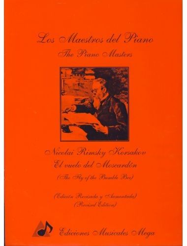 El Vuelo Del Moscardon Piano - Rimsky Korsakov - Ed. Ediciones Musicales Mega