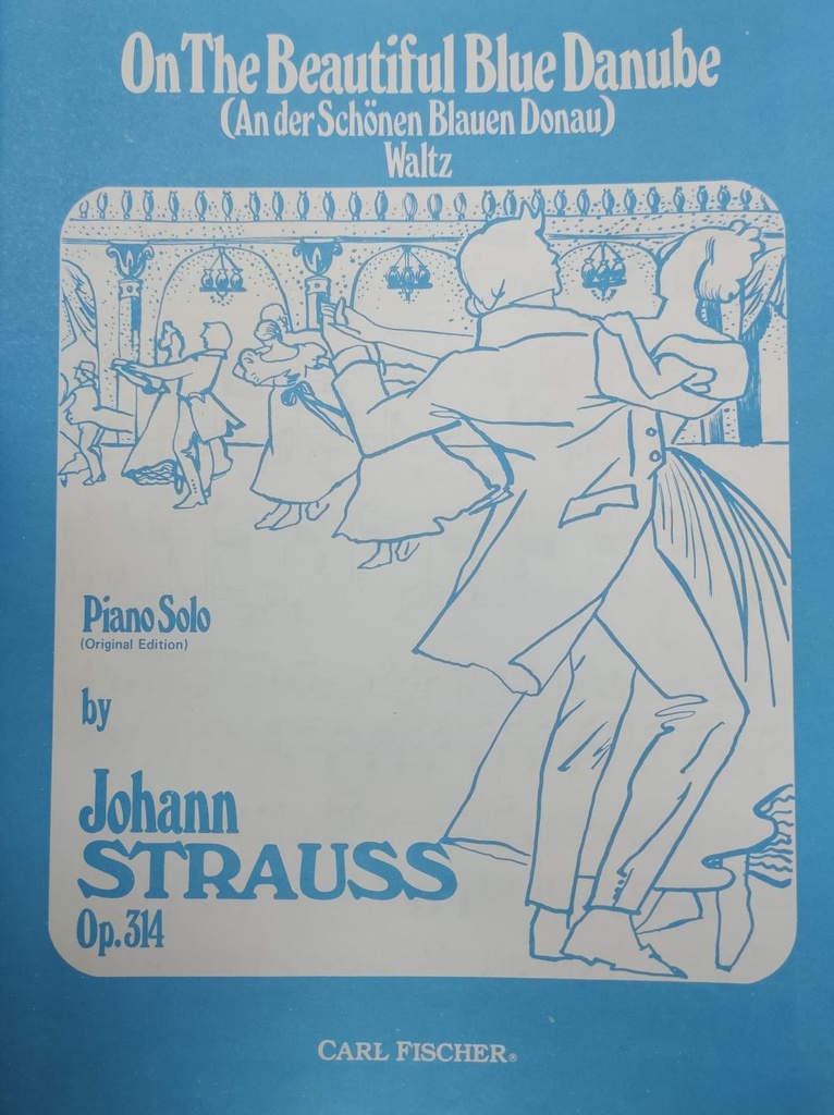 El Danubio Azul Op.314 Piano - Strauss - Ed. Carl Fischer