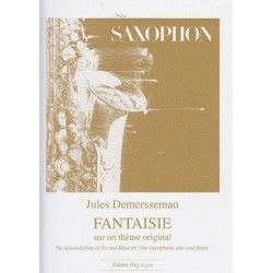 Fantasia Saxofon Alto Y Piano - Demersseman - Ed. Hug Musikverlage