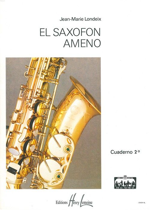 El Saxofon Ameno Vol.2 - Londeix - Ed. Henry Lemoine