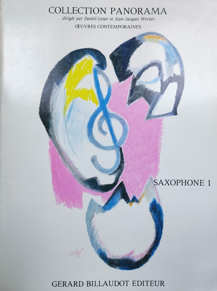 Obras Contemporaneas Coleccion Panorama Vol.1 Saxofon - Lesur, Werner - Ed. Billaudot