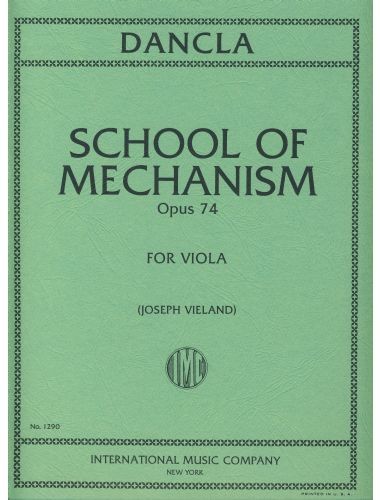 Escuela De Mecanismo Op.74 Viola (Rev. Vieland) - Dancla - Ed. Intenational Music Company